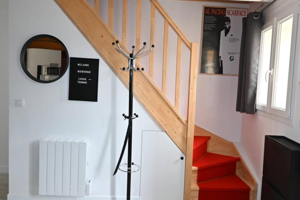 Cinema Appartement 10Mn Aeroport Roissy Cdg Villeneuve-sous-Dammartin Exterior photo